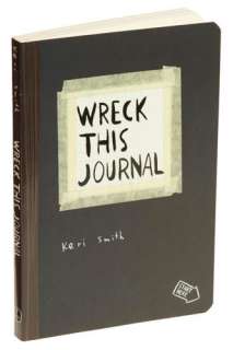 Wreck This Journal Book by Penguin Books   Black, Handmade & DIY