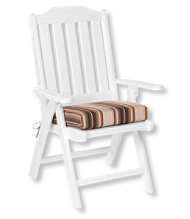 Casco Bay Cushion for All Weather Folding Chair, Stripe