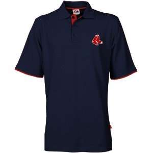  Boston Red Sox Majestic MLB Supreme Polo Shirt