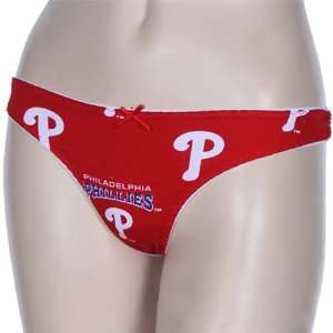  Philadelphia Phillies Ladies Red Supreme Thong