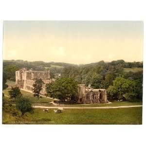   Stickers or Labels Victorian Photochrom Furness Abbey