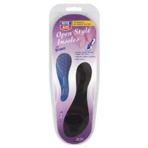  Rite Aid Insoles, Open Style, for Women, Sizes 6 10, 1 ea 
