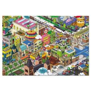  Day In The City  Pixel Puzzle Toys & Games