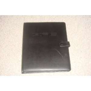   XPS LEATHER PROTFOLIO AND DISK HOLDER  BLACK. 