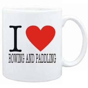  New  I Love Rowing And Paddling  Classic Mug Sports 