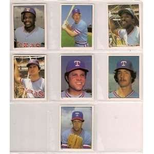  1981 Topps Baseball Sticker Team Set (Buddy Bell) (Al Oliver) (Danny 