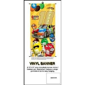 Kyle Busch 19 x 35 Vinyl Banner
