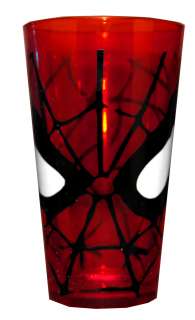 Marvel Comics Super Heroes Glassware 4 pc Pub Glass Set  