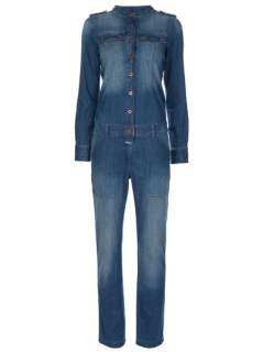 Closed Denim Jumpsuit   Spk   farfetch 