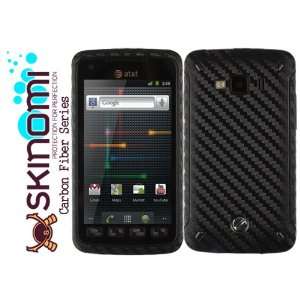 Skinomi TechSkin   Samsung Rugby Smart Black Carbon Fiber Film Shield 