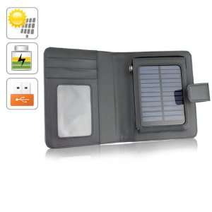 005 Solar Charger 5 6V 500mA Input 5V 500mA Output in Wallet Size Easy 