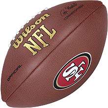 Wilson San Francisco 49ers Logo Football   