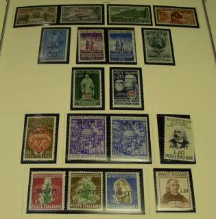 Dr. Bob Trieste 80% MNH Stamp Collection  