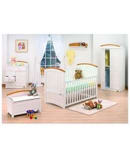 Tutti Bambini 3Piece Barcelona Nursery Furniture Suite, beech white 