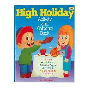  High Holiday Activity and Coloring Book Toys & Games