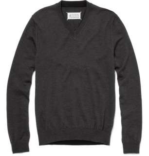  Clothing  Knitwear  V necks  Wool V Neck Sweater