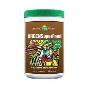  Green SuperFood Drink Cacao Chocolate 17 oz Pwdr by 