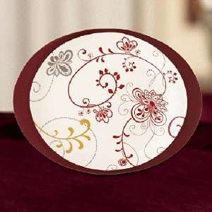  Gorham China Retro Bloom Oval Platter