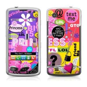  Princess Text Me Design Protective Skin Decal Sticker for 