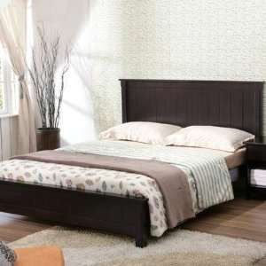   DEH QNB AKX RUB WEN Alaska Queen Bed in Rich Wenge Furniture & Decor