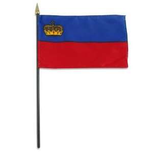  Liechtenstein Flag 4 x 6 inch Patio, Lawn & Garden