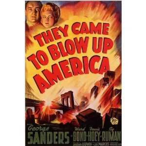   America Movie Poster (11 x 17 Inches   28cm x 44cm) (1943) Style A
