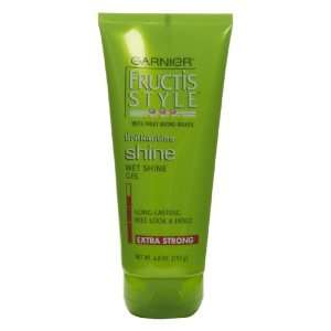   Brilliantine Shine Wet Shine Gel, Extra Strong, 6.8 Ounce Container