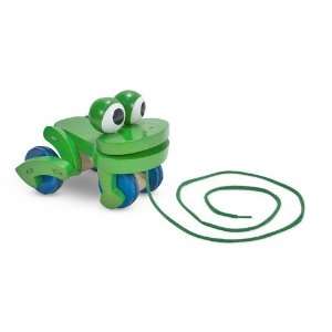  Frolicking Frog Pull Toy Toys & Games