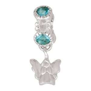  Persona Sterling Silver Angel Blue Charm fits Pandora 