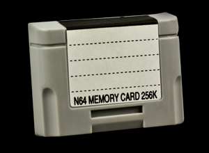 MEMORY CARD NINTENDO 64 SPEICHERKARTE für N64   256 KB  