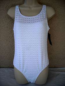 Anne Cole Collection GORGEOUS White Tankini (see sizes/measurements 