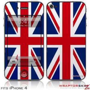  iPhone 4 Skin   Union Jack 02 (DOES NOT fit newer iPhone 