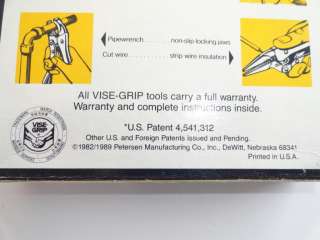 VTG Vise Grip 213H 6LN 7WR Rare NOS Home And Hobby Combo Tool Set 
