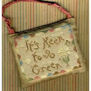  Its Keen to Go Green   Cross Stitch Pattern Arts, Crafts 