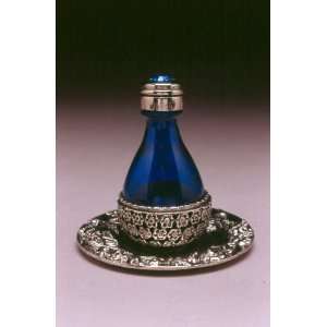  Silver Basket Roma Tear Bottle with FREE Matching Tray 