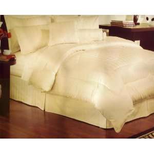  Element Snow 300TC Cotton dobby stripe sateen Queen Bed in 
