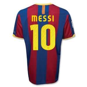  Barcelona 10/11 MESSI Home Soccer Jersey Sports 