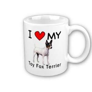  I Love My Toy Fox Terrier Coffee Mug 