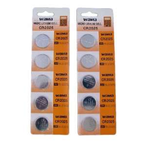  (10) CR2025 Lithium Cell 3V Batteries Electronics