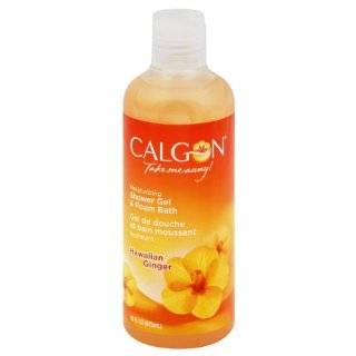 Calgon Shower Gel & Foam Bath, Moisturizing, Hawaiian Ginger 16 fl oz 