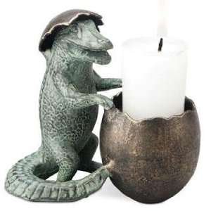  Baby Gator Candleholder