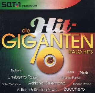 Die Hit Giganten   Italo Hits   39 Tracks   2 CD  