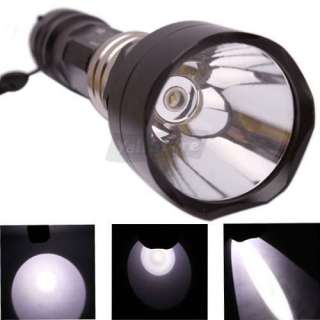 MRV Tactical CREE Q5 Bulb 5 Mode LED Flashlight +18650  
