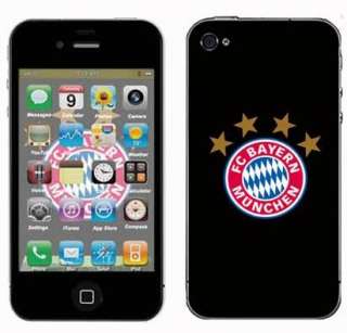 FC Bayern München Schutzfolie für iPhone 4 (ohne Logo Cut 