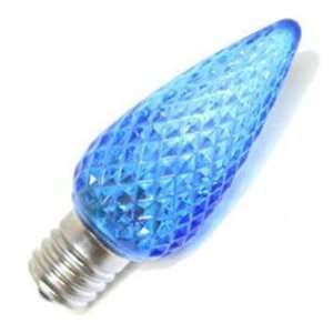  Commercial Grade LED C9 Blue Bulbs   Box of 25