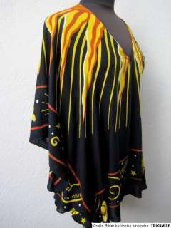   Batik Kaftan ♥ Lagenlook Bluse EG 44 46 48 50 52 Ibiza Boho  