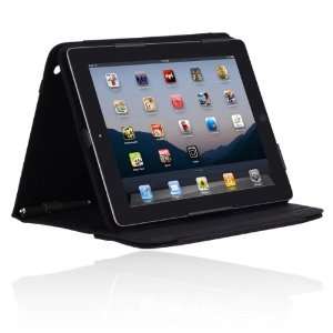  New iPad Premium KICKSTAND Case with Stylus   Black  Apple iPad 