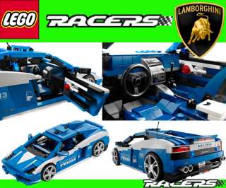 NEU LEGO 8214 Racers Polizia Lamborghini Gallardo 560 4  