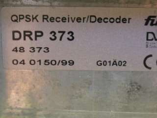 Fuba DRP 373 D QPSK RECEIVER / DECODER DV3 ASI  