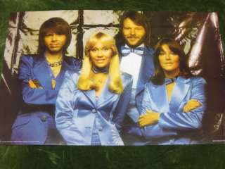 ABBA POSTER PLAKAT   FRIDA AGNETHA BJÖRN BENNY 1977 RAR  